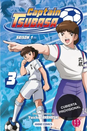 Portada del manga Capitán Tsubasa (Campeones) - Anime Comics 3 - Yakuza Manga