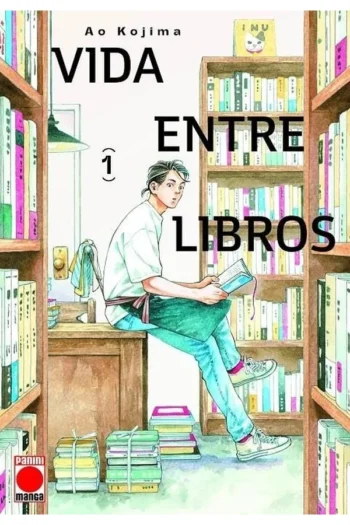 Portada del manga Vida entre libros 1 - Yakuza Manga