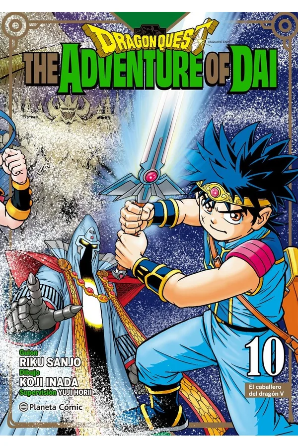 Portada del manga Dragon Quest: The Adventure of Dai 10 - Yakuza Manga