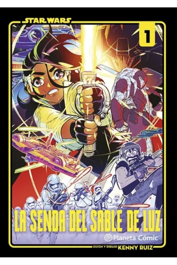 Portada del manga Star Wars: La senda del sable de luz 1 - Yakuza Manga