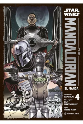 Portada del manga Star Wars: The Mandalorian, el manga 4 - Yakuza Manga