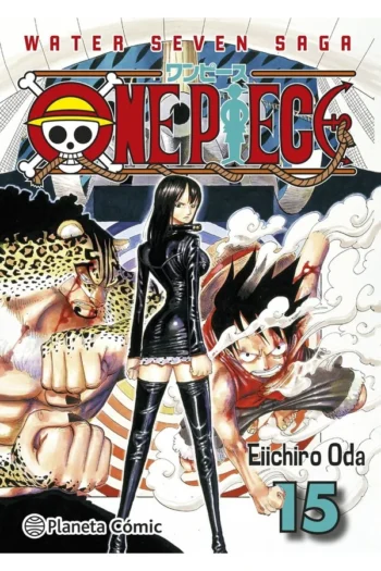 Portada del manga One Piece (Nueva Edición 3 en 1) 15 - Water Seven Saga - Yakuza Manga