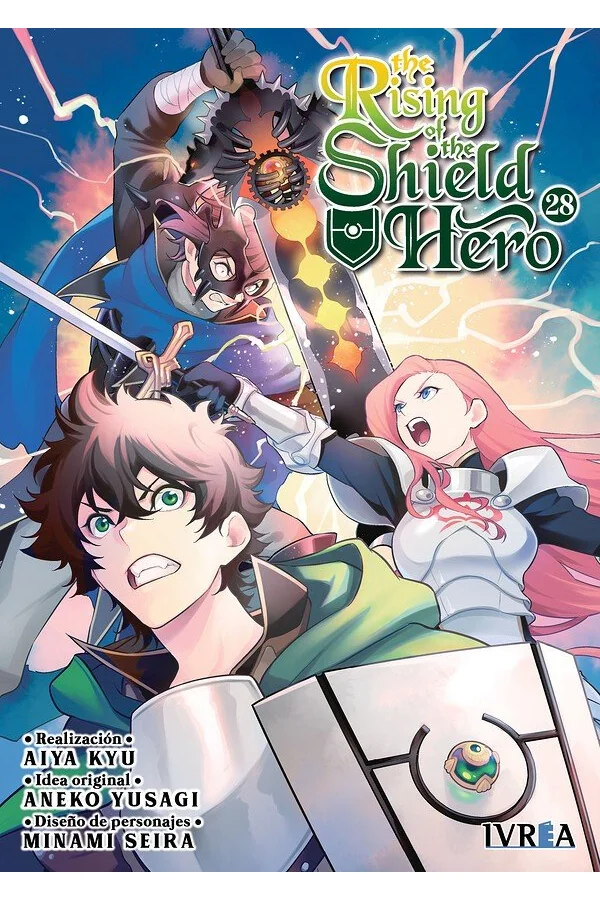 Portada del manga The Rising of the Shield Hero 28 - Yakuza Manga
