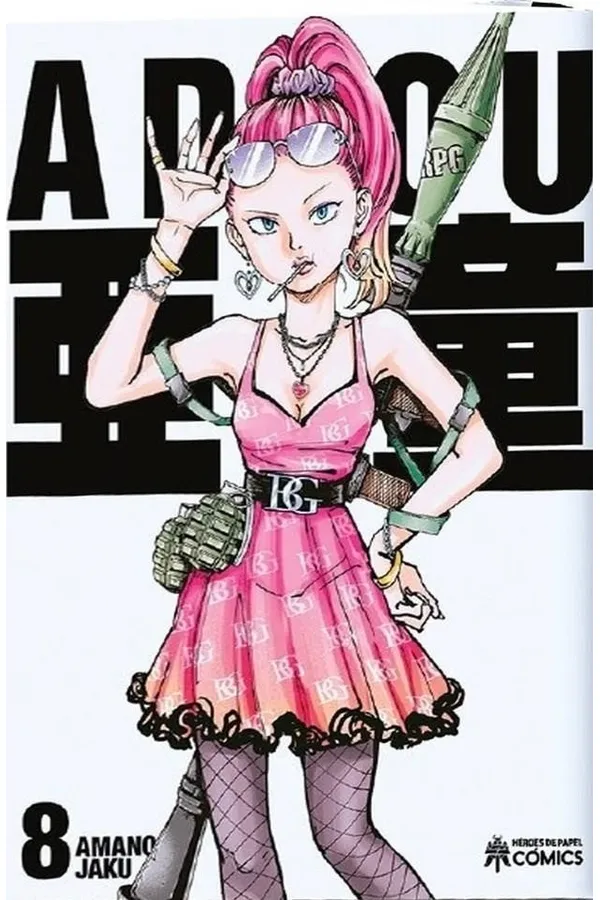 Portada del manga Adou 8 - Yakuza Manga