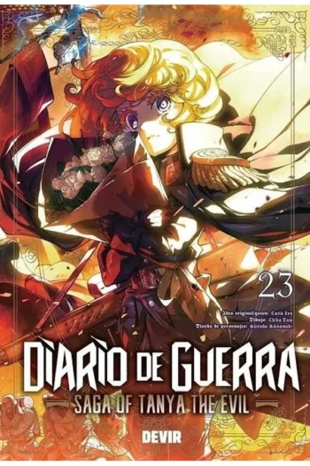 Portada del manga Diario de guerra - Saga of Tanya the Evil 23 - Yakuza Manga