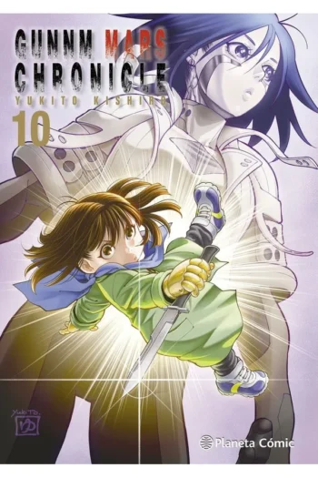 Portada del manga Gunnm Mars Chronicle 10 - Yakuza Manga