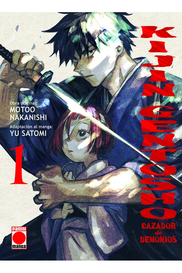 Portada del manga Kijin Gentosho: Cazador de demonios 1 - Yakuza Manga