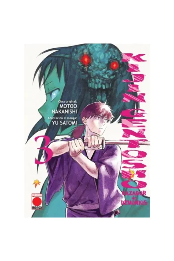 Portada del manga Kijin Gentosho: Cazador de demonios 3 - Yakuza Manga