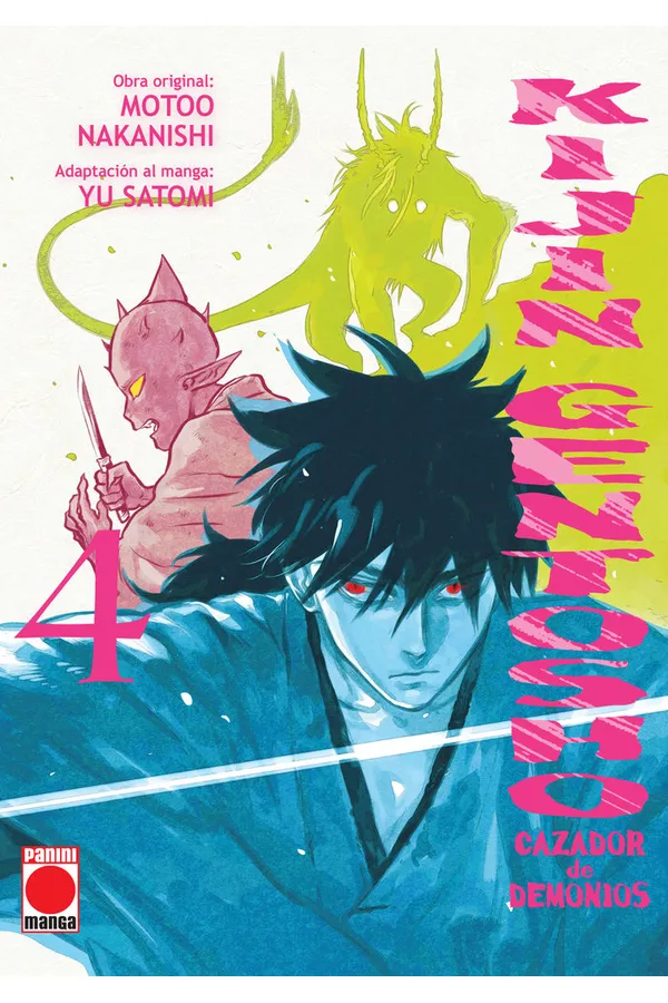 Portada del manga Kijin Gentosho: Cazador de demonios 4 - Yakuza Manga