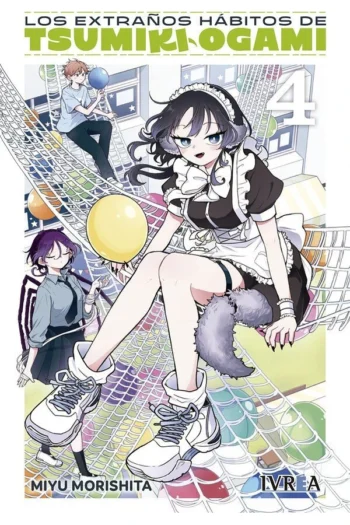Portada del manga Los extraños hábitos de Tsumiki Ogami 4 - Yakuza Manga