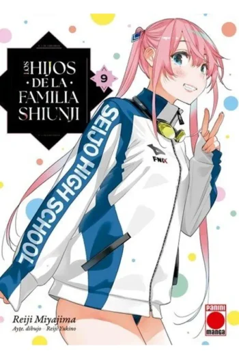Portada del manga Los hijos de la familia Shiunji 9 - Yakuza Manga