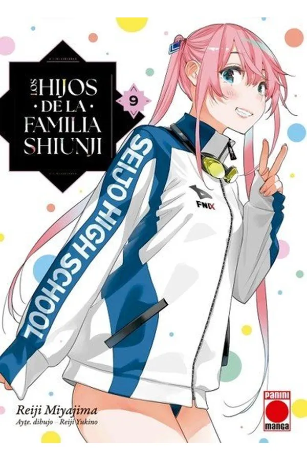 Portada del manga Los hijos de la familia Shiunji 9 - Yakuza Manga