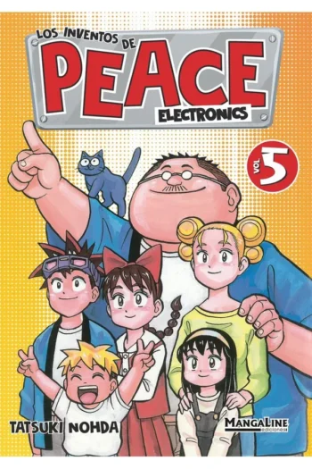 Portada del manga Los Inventos de Peace Electronics 5 - Yakuza Manga