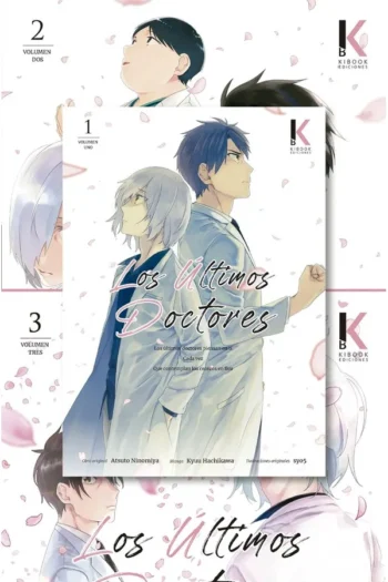 Portada del manga Los últimos doctores piensan en ti cada vez que contemplan los cerezos en flor - Pack tomos 1 a 3 - Yakuza Manga