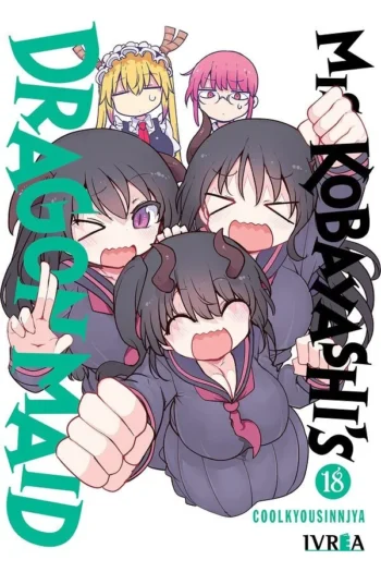 Portada del manga Miss Kobayashi's Dragon Maid 18 - Yakuza Manga