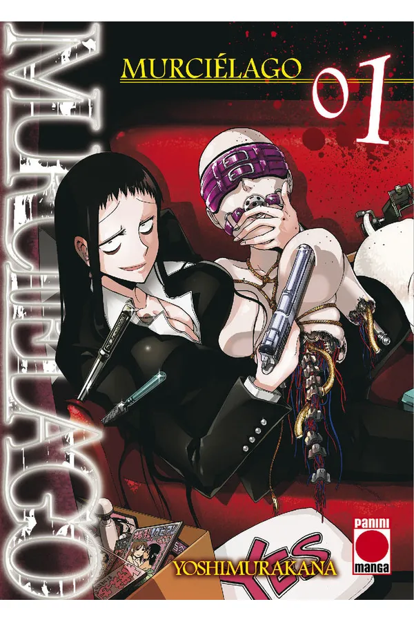 Portada del manga Murciélago 1 - Yakuza Manga
