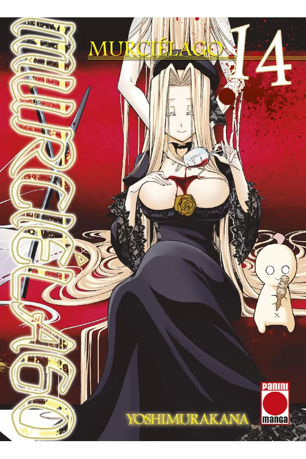 Portada del manga Murciélago 14 - Yakuza Manga