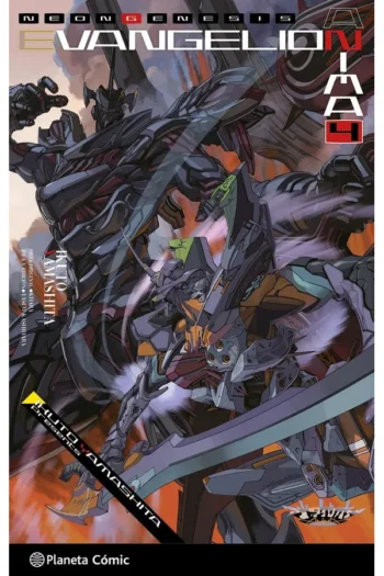 Portada del manga Neon Genesis Evangelion ANIMA 4 - Yakuza Manga