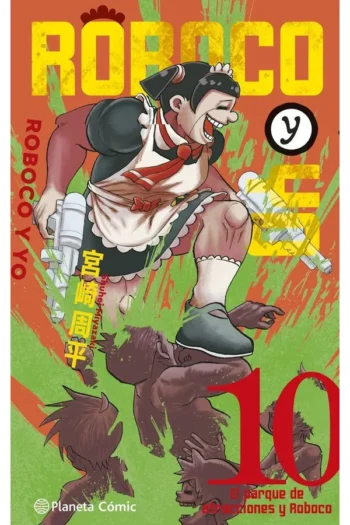 Portada del manga Roboco y Yo 10 - Yakuza Manga
