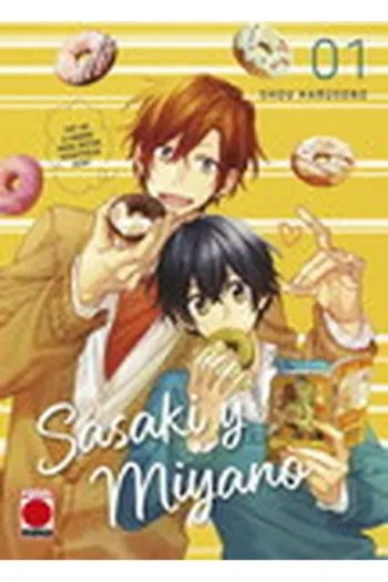 Portada del manga Sasaki y Miyano 1 (Sobrecubierta Alternativa) - Yakuza Manga