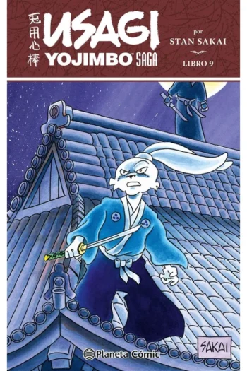 Portada del manga Usagi Yojimbo: Saga 9 - Yakuza Manga