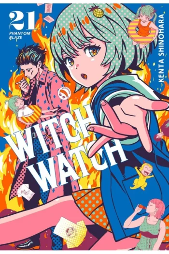 Portada del manga Witch Watch 21 - Yakuza Manga
