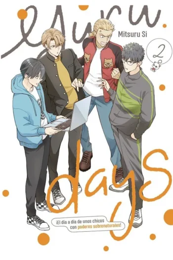 Portada del manga Yuru Days: Día a día de unos chicos con poderes sobrenaturales 2 - Yakuza Manga