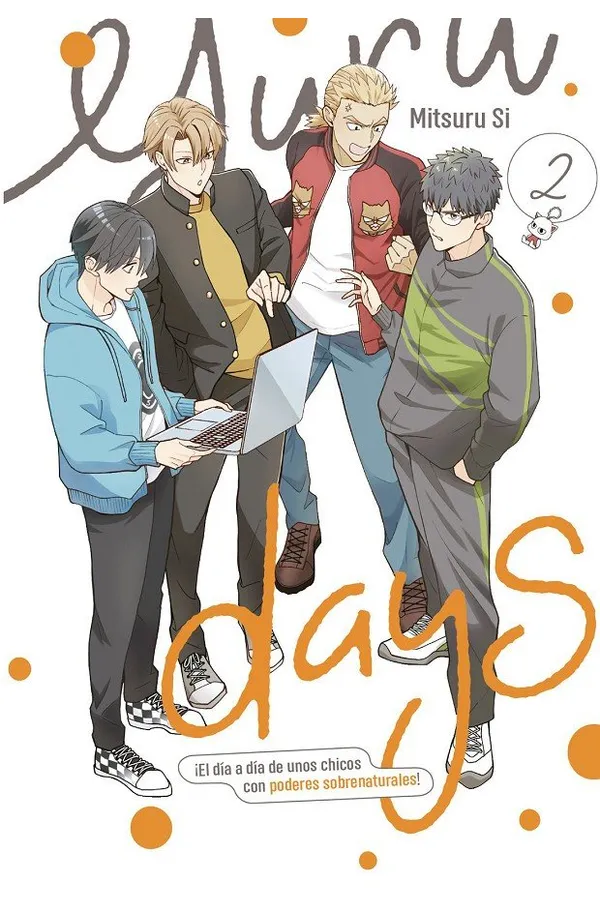 Portada del manga Yuru Days: Día a día de unos chicos con poderes sobrenaturales 2 - Yakuza Manga