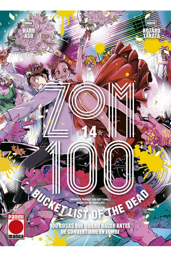 Portada del manga Zom 100: Cosas que quiero hacer antes de convertirme en zombi 14 - Yakuza Manga