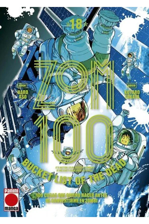 Portada del manga Zom 100: Cosas que quiero hacer antes de convertirme en zombi 18 - Yakuza Manga