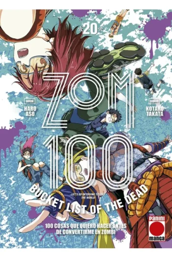 Portada del manga Zom 100: Cosas que quiero hacer antes de convertirme en zombi 20 - Yakuza Manga