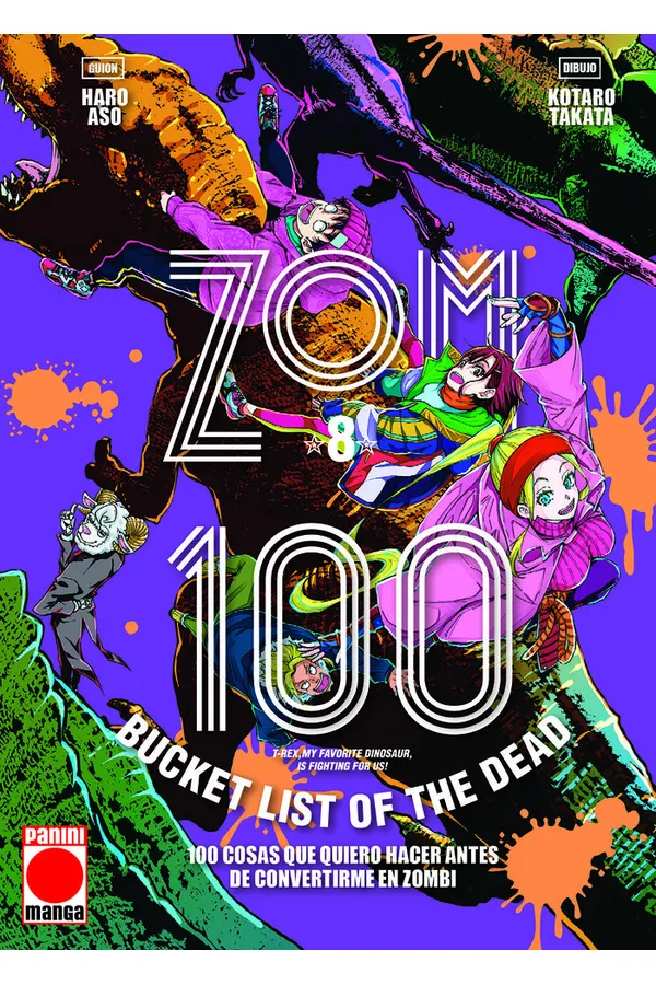 Portada del manga Zom 100: Cosas que quiero hacer antes de convertirme en zombi 8 - Yakuza Manga