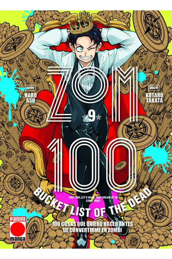Portada del manga Zom 100: Cosas que quiero hacer antes de convertirme en zombi 9 - Yakuza Manga