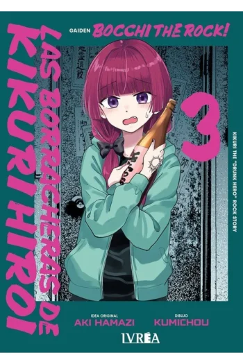 Portada del manga Bocchi the Rock! Las borracheras de Kikuri Hiroi 3 - Yakuza Manga