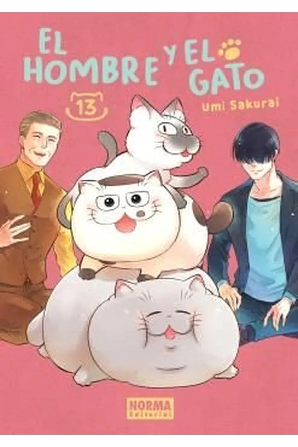 Portada del manga El hombre y el gato 13 - Yakuza Manga