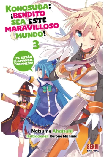 Portada del manga KONOSUBA BENDITO SEA ESTE MARAVILLOSO MUNDO 3 - Yakuza Manga