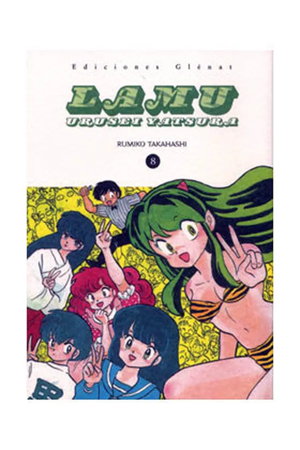 Portada del manga Lamu, Urusei Yatsura 8 - Yakuza Manga