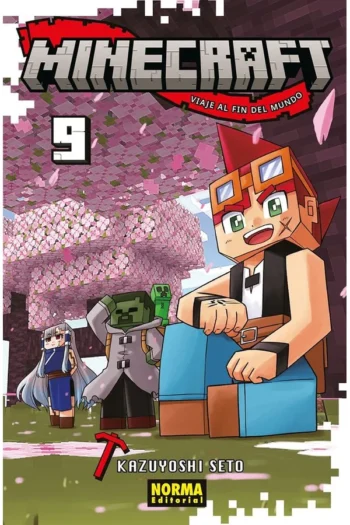 Portada del manga Minecraft, viaje al fin del mundo 9 - Yakuza Manga