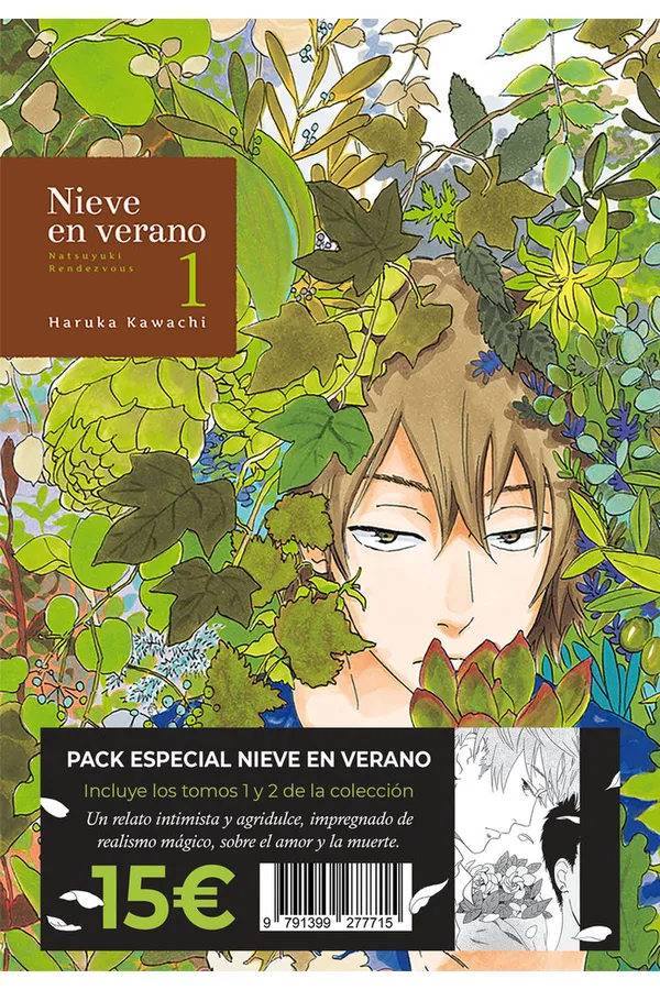 Portada del manga Nieve en verano - Pack tomos 1 y 2 - Yakuza Manga