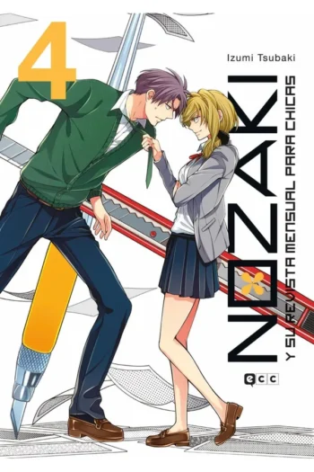 Portada del manga Nozaki y su revista mensual para chicas 4 - Yakuza Manga