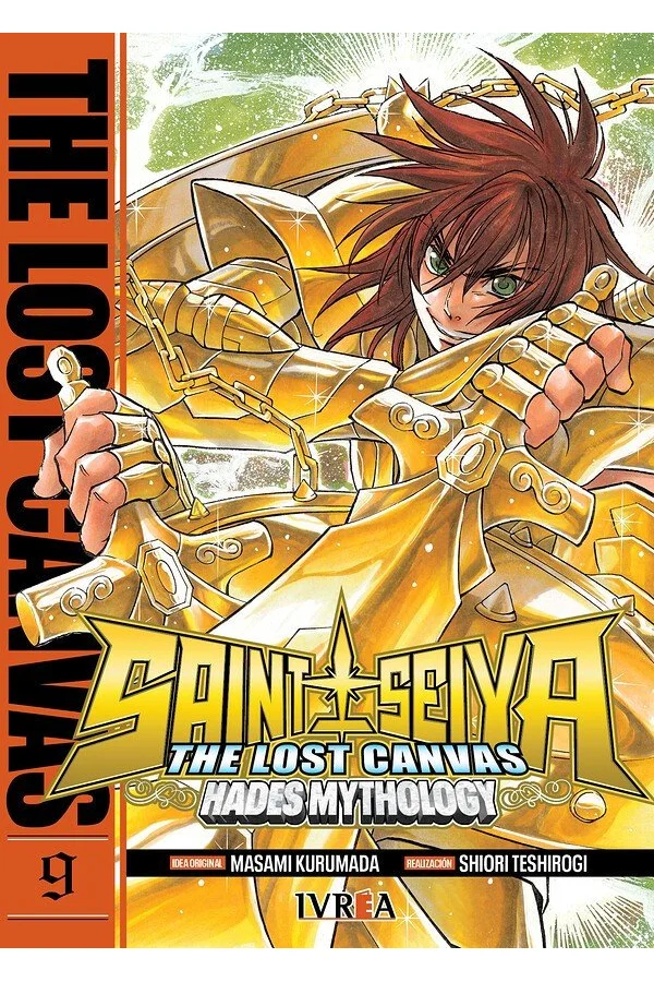 Portada del manga Saint Seiya, The Lost Canvas: Hades Mythology 9 - Yakuza Manga