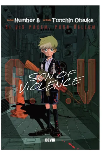 Portada del manga Son of Violence - Yakuza Manga