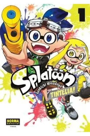 Portada del manga Splatoon Tintelia! 1 - Yakuza Manga