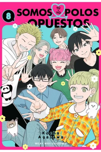 Portada del manga Tú y yo somos polos opuestos 8 - Yakuza Manga