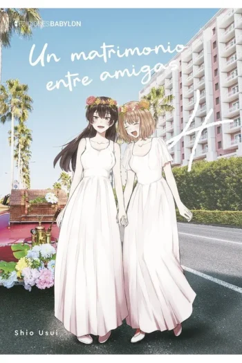 Portada del manga Un matrimonio entre amigas 4 - Yakuza Manga