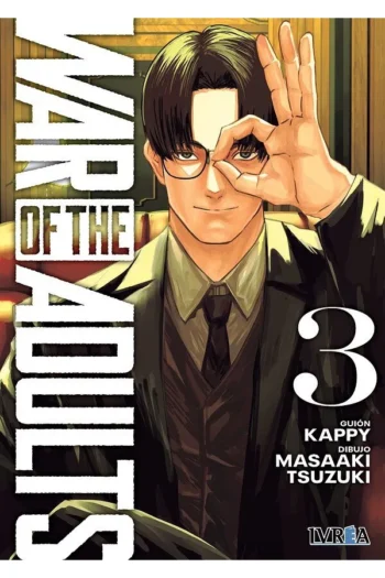Portada del manga War of the Adults 3 - Yakuza Manga